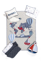 World Explorer Bedding Set