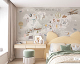 Nordic Fun World Map