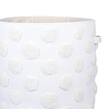 PomPom Round Storage Basket Beige (XL)