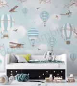 ANIMALS X BALLOONS - BABY BLUE