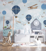 ANIMALS X BALLOONS - DARK BLUE