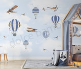 ANIMALS X BALLOONS - PURPLE BLUE