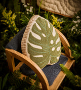 Tropical Leaf Shaped Cushion