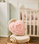 Heart Velvet Cushion