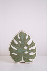 Tropical Leaf Shaped Cushion