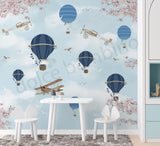 ANIMALS X BALLOONS - DARK BLUE