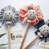 LION ON STICK