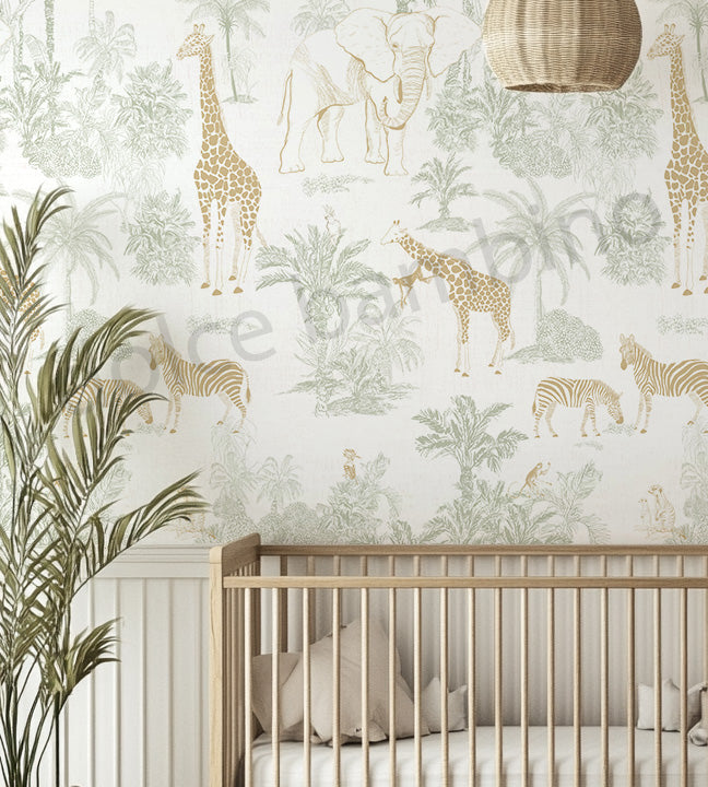Sfondo Fotografico Dinosauri 2,1x1,5 M - Safari Giungla Con Foglie Verdi, Decorazione Per Compleanno Bambino, Tessuto Morbido Pieghevole