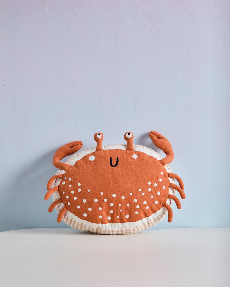 Snuggle Crab Shaped Cushion