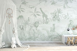 Fantasy Savannah - Sage Green