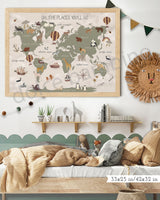 Scandinavian World Map