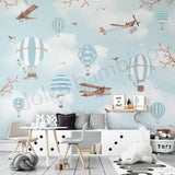 ANIMALS X BALLOONS - BABY BLUE