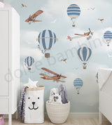 ANIMALS X BALLOONS - BLUE