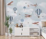 ANIMALS X BALLOONS - BLUE