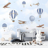 ANIMALS X BALLOONS - PURPLE BLUE