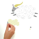 COUNTING SHEEP WALL DECALS