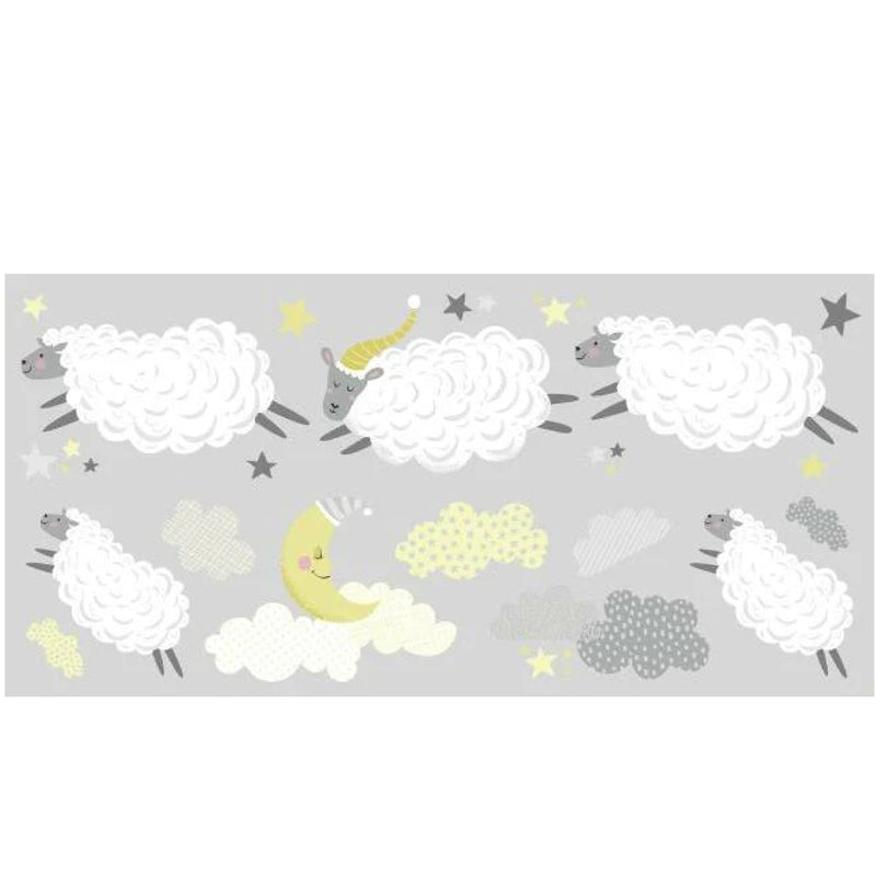 COUNTING SHEEP WALL DECALS