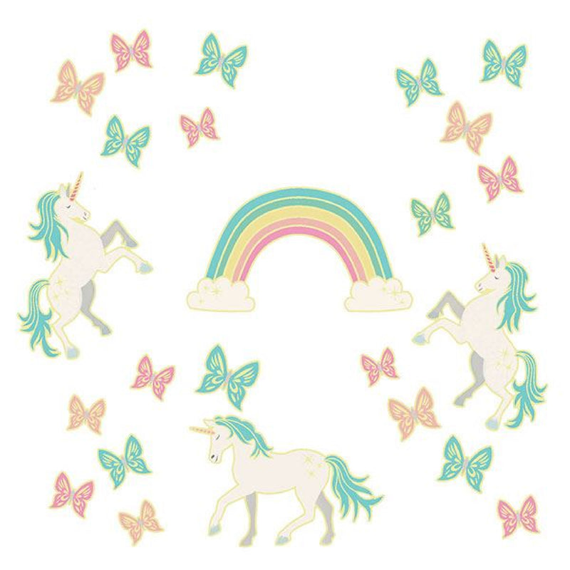 ENCHANTING UNICORNS GLOW IN THE DARK