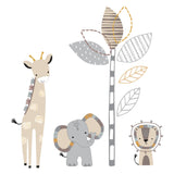 JUNGLE SAFARI NURSERY WALL DECALS