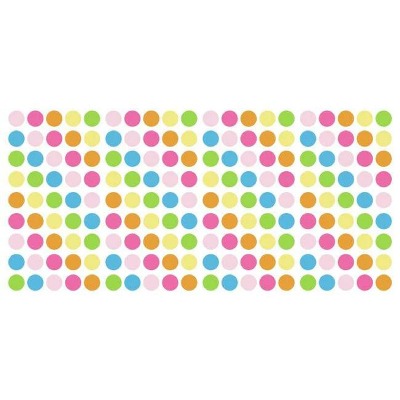 PASTEL DOT WALL DECALS PEEL AND STICK