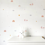 'RAINBOW UNICORN' FABRIC DECAL