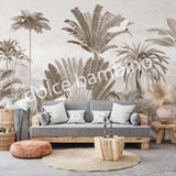 Palm Haven - Sepia