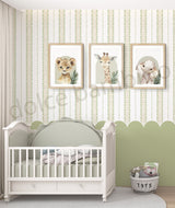 Stripes of Arden with Large Scallops II