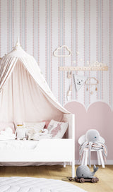 Stripes of Arden with Large Scallops I