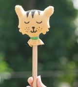 TIGER ON STICK