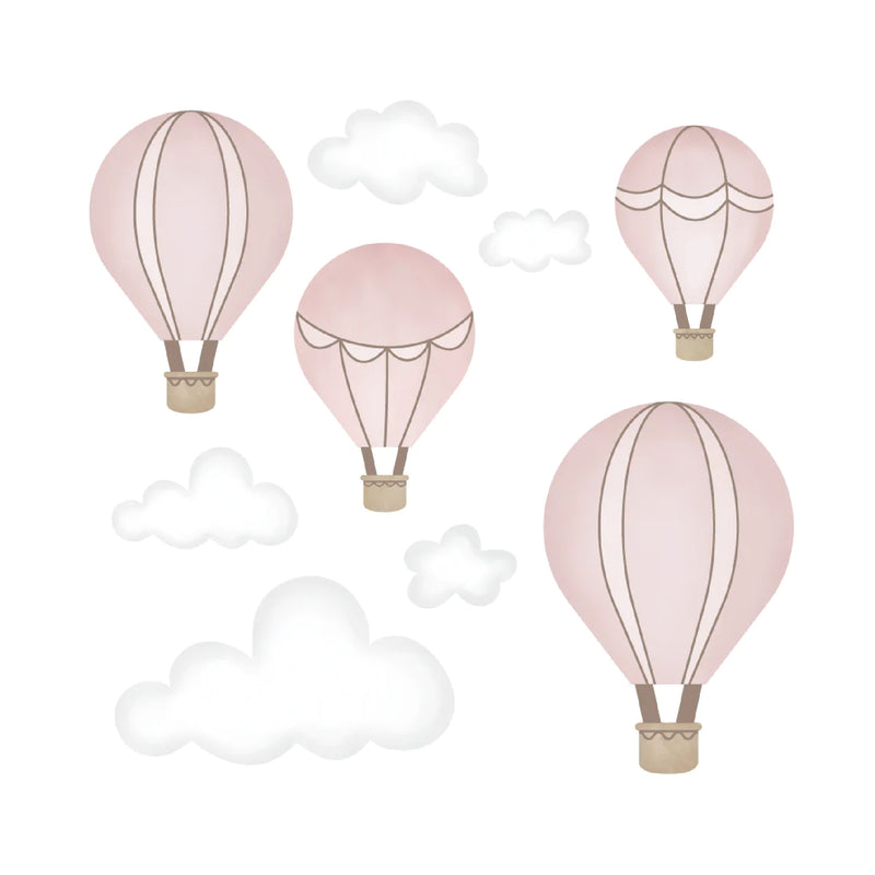'UP UP AWAY' FABRIC DECAL