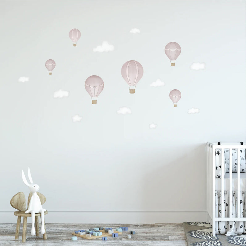 'UP UP AWAY' FABRIC DECAL