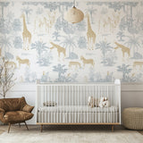 Vintage Safari Escape - Gold Blue