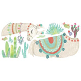 WATERCOLOR LLAMA WALL DECAL