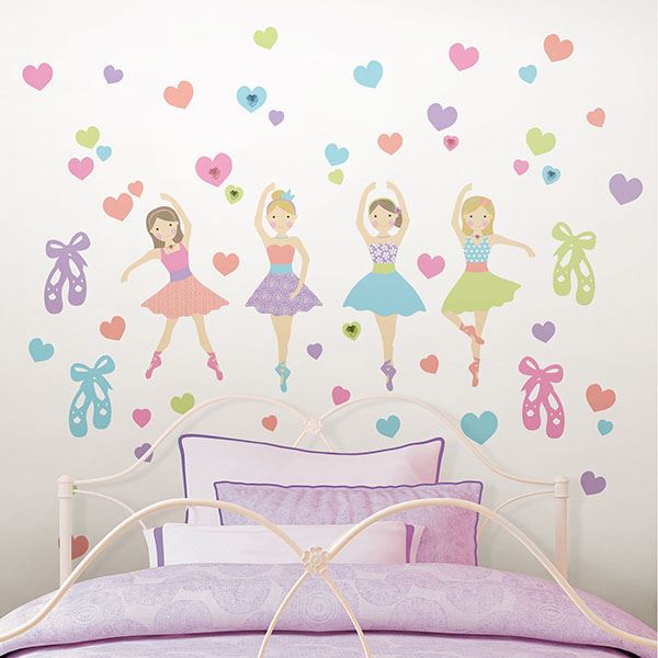 'PRIMA BALLERINA' WALL DECAL