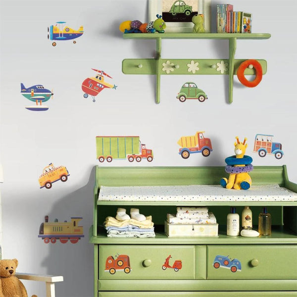 'TRANSPORTATION' WALL DECALS