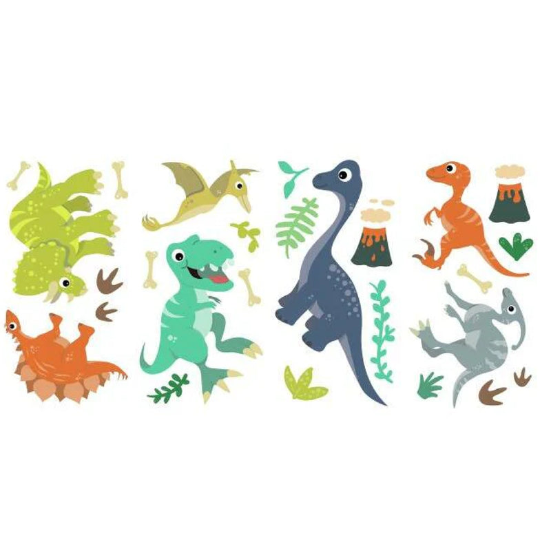 'FRIENDLY DINOSAUR' WALL DECALS