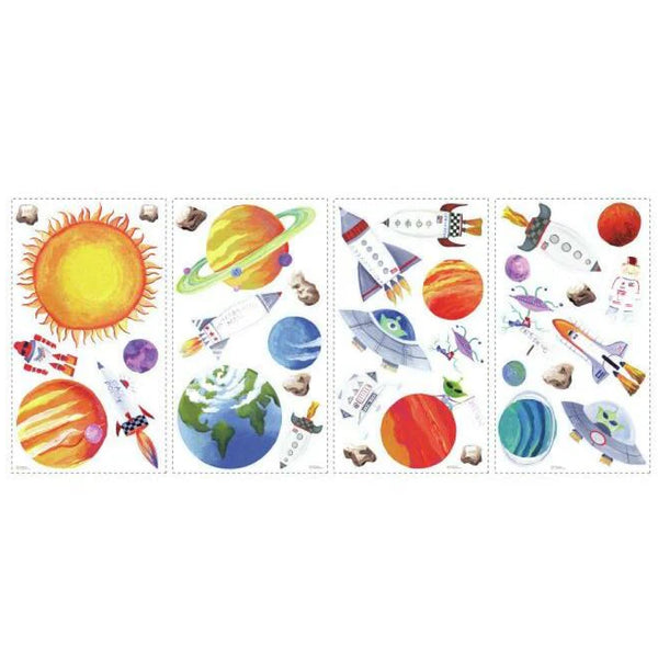 'OUTER SPACE' WALL DECALS