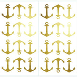 'MINI ANCHOR' WALL DECALS WITH FOIL