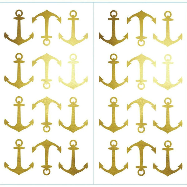 'MINI ANCHOR' WALL DECALS WITH FOIL