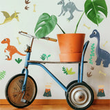 'FRIENDLY DINOSAUR' WALL DECALS