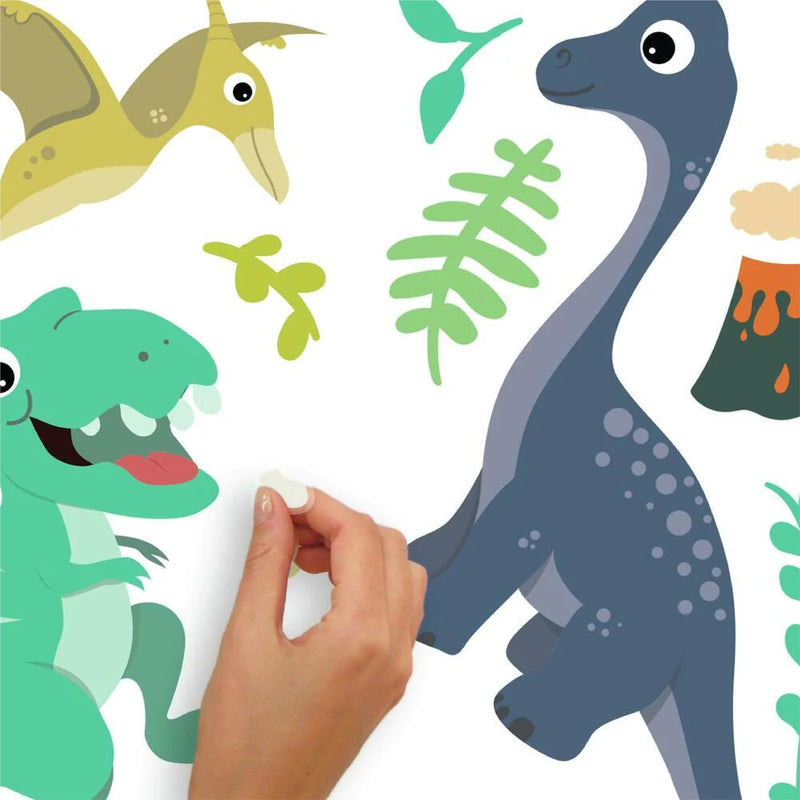 'FRIENDLY DINOSAUR' WALL DECALS