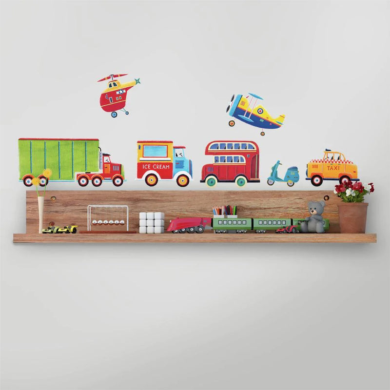 'TRANSPORTATION' WALL DECALS